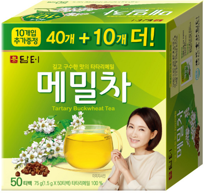 담터 메밀차, 1.5g, 50개입, 2개