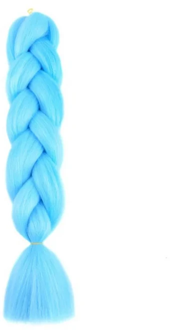 24 합성 Pre-Stretched Braiding Hair Extensions 레드 블루 색상 점보 헤어 소프트 크로 셰 뜨개질 머리, 01 24, 15 A31