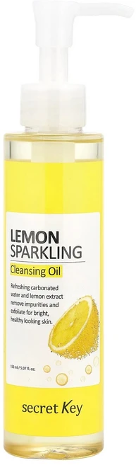 시크릿 키 레몬 스파클링 클렌징 오일 150ml (5.07 fl oz) SKE-99980 - 쿠팡