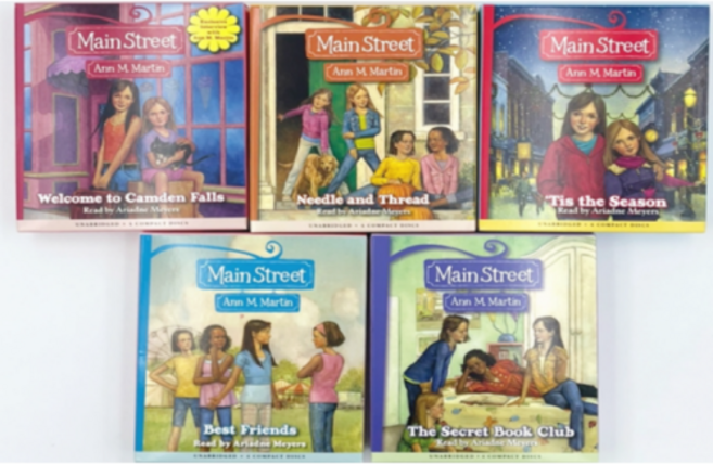AR 4점대 5점대 오디오북 CD 메인스트리트 시리즈 Main Street (5종택1) 앤마틴 청소년소설 영어원서 듣기, E