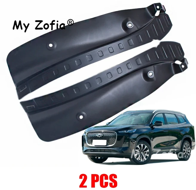 New Chery Tiggo 8 Pro 2025 2026 자동차 머드 가드 머드 플랩 안티 먼지 커버 뒷바퀴 아치 가드 펜더 플레, 01 A