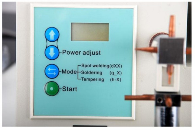 마이크로 스폿 용접기 수동 클램프가 있는 조정 HL-WD III, 03 HL-WD III