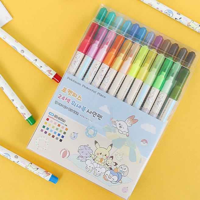 포켓몬스터 사인펜-24색 워셔블 (T0023), 포켓몬스터-T0023
