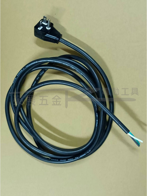 榮展五金 3C 2.0mm 10尺 冷氣插頭電源線, 1個
