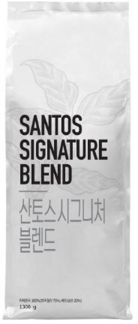 산토스 시그니처 블렌드 1.3kg 홀빈 1개