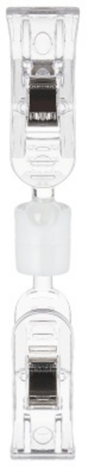 쇼클립 (1볼/양쪽집게소) 3939 정보전달 집게 13x84 (mm) 2개입, 2개