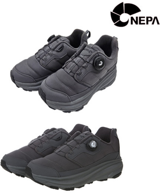 NEPA 네파 남녀공용 성인 워킹화 트레킹화 2종택1