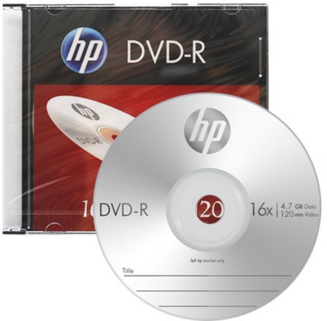 공시디 HP DVD-R 1장, HP공시디／DVD-R(1장)