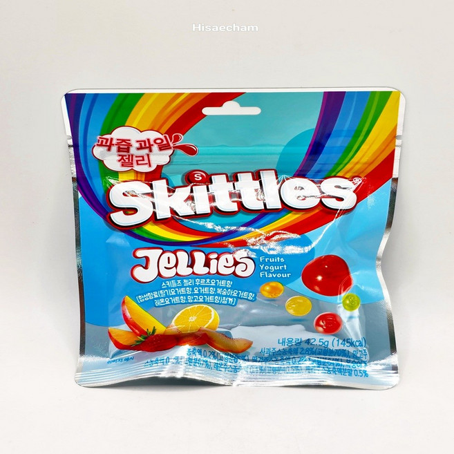 스키틀즈 젤리 후르츠요거트향, 42.5g, 60개