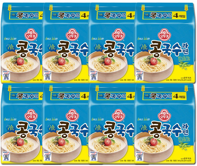 오뚜기 콩국수라면, 135g, 32개