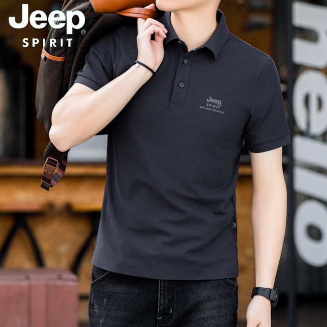 JEEP SPIRIT 지프 스피릿 남성 카라티 카라반팔티 카라 티셔츠 5298+양말