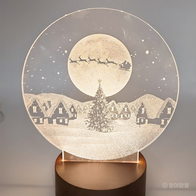 청어람몰 크리스마스 무드등 & DIY 키트 세트