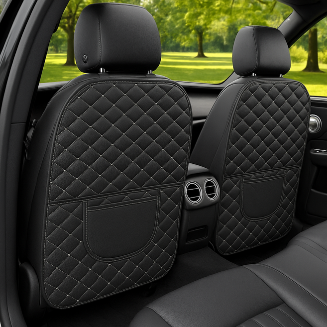 라이프온 발자국방지 다용도수납 킥매트, 블랙, 1개