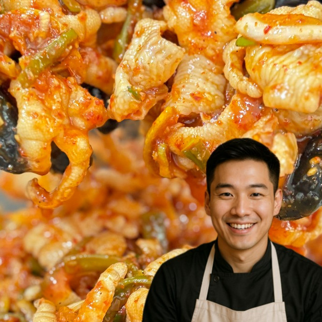 아삭닭발 레몬무뼈닭발 레몬닭발 무뼈닭발, 1팩(500g)