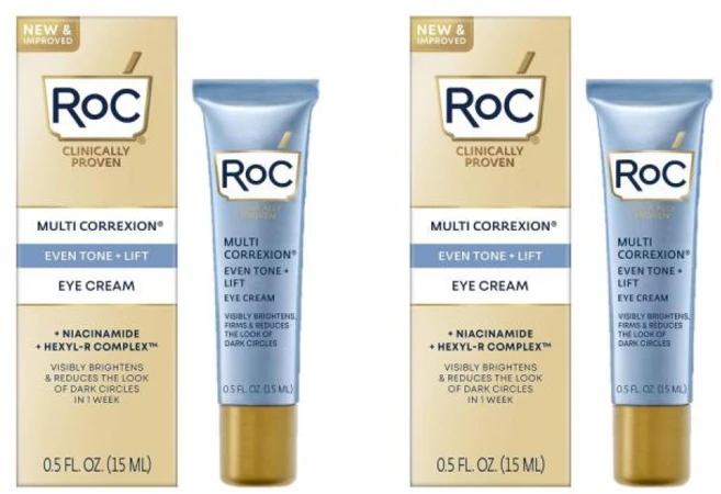 RoC 알오씨 멀티 코렉시온 5in1 안티에이징 아이크림 15ml 2팩 - 쿠팡