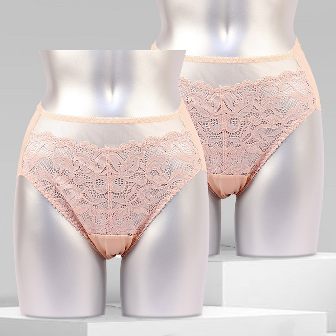 1+1 [비너스] 블룸 레이스 햄팬티 / 90-105 빅사이즈