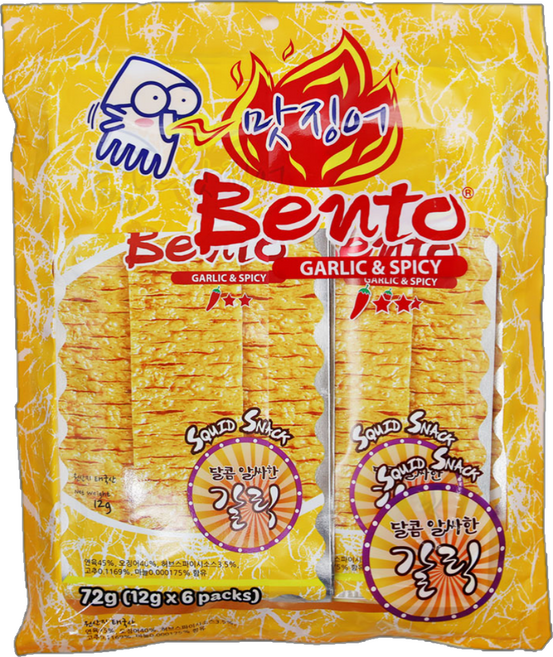 벤토 맛징어 갈릭앤스파이시 12g 6입, 1개