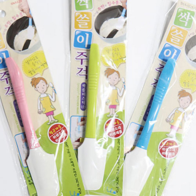 [렛츠베이킹] 싹슬이주걱 소 (색상랜덤), 1개