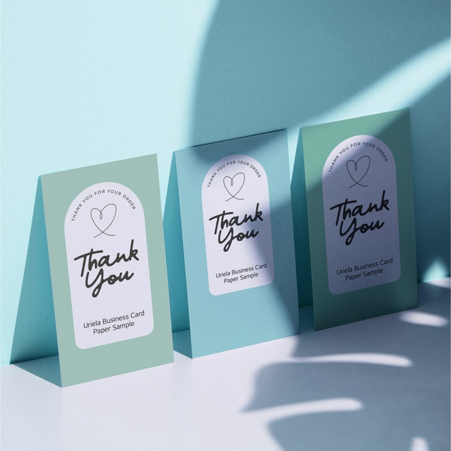 [한정수량]명함종이샘플 재질샘플 | 일반지 수입지 카드지 하이브리드지 Ver.2