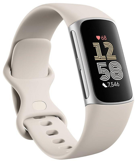 Fitbit Charge 6 피트니스 트래커 스마트 워치, 흑요석 블랙