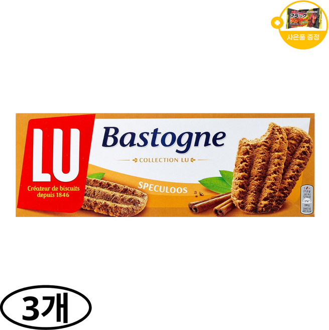 루 LU 쁘띠 에콜리에 비스킷 스페큘러스 비스킷 사은품 추가증정, 260g, 3개