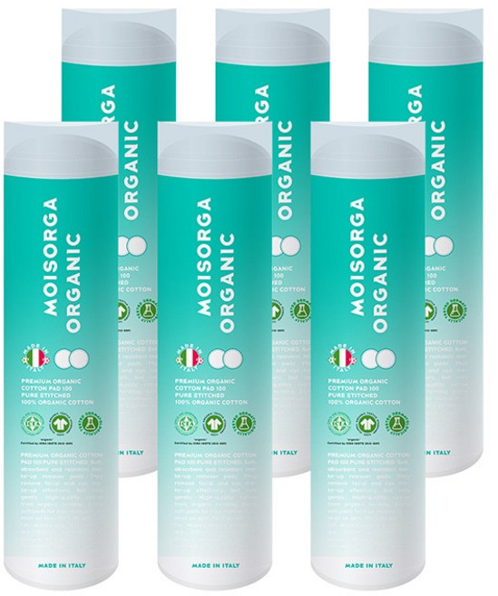 [AK수원점] [모이스올가] 유기농 화장솜 퓨어 스티치 600매