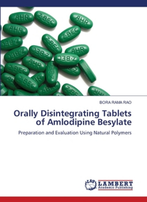(영문도서) Orally Disintegrating Tablets of Amlodipine Besylate Paperback, LAP Lambert Academic Publis..., English, 9783330023598