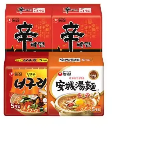 신라면10입+안성탕면5입+너구리5입 총20개