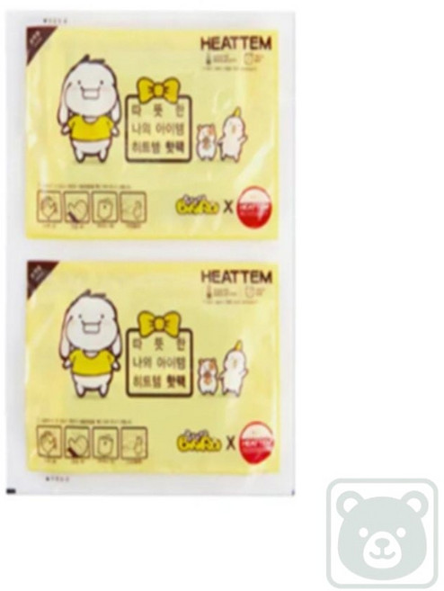 꼭필스 더블형 핫팩 11P 캐릭터핫팩, 1