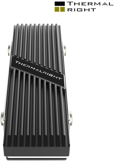 Thermalright M.2 방열판 NVME PS5 SSD 방열판 2280 존스보 플스5용 블랙, 1개