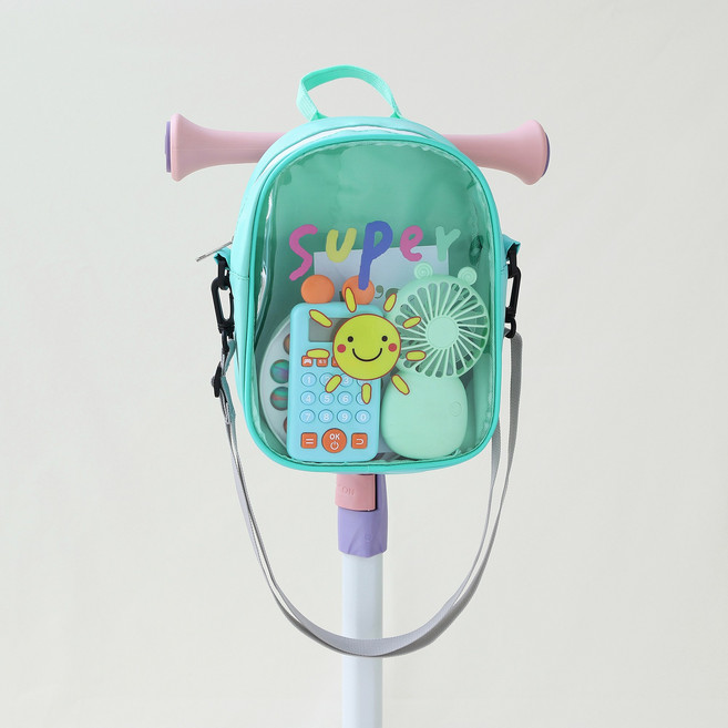 [블랙체리] 아동용 킥보드 가방 백팩 다용도 비치백 크로스 가방