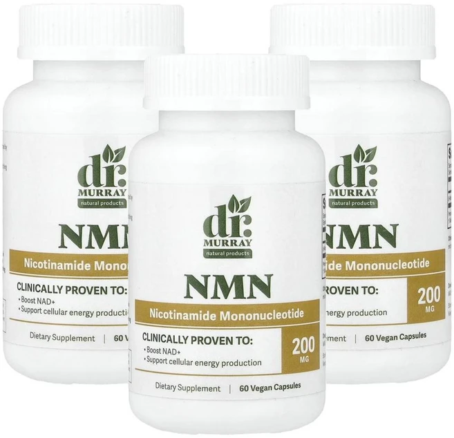 닥터 머레이 NMN 200 mg Dr. Murray's NMN 60정, 3개 - 쿠팡