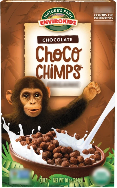 네이쳐스패스 인바이로키즈 초콜릿 초코 침프 시리얼 비건 홀 그레인, 284g, 1개 - 쿠팡