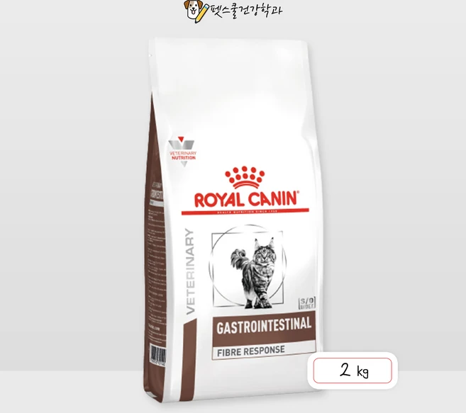 [로얄캐닌] 캣 가스트로인테스티널 화이버 리스폰스 2kg, 1개 - 쿠팡