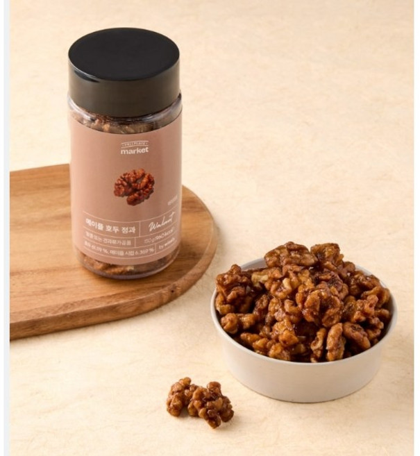 호두정과 메이플 호두 정과 2개 150g