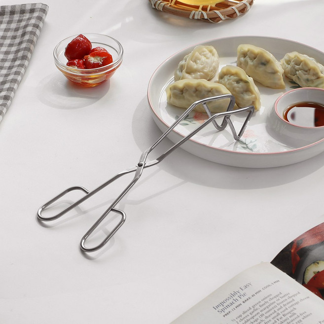 UH홈데코 스텐 삼각 가위 집게, 30cm, 1개