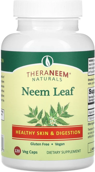 몸관리하세요 겨울입니다 Organix South TheraNeem 내추럴 님 잎 480mg 베지 캡슐 120정 특별관리진행, OrganixSouthTheraNeem내추럴님잎480m, 1개 - 쿠팡