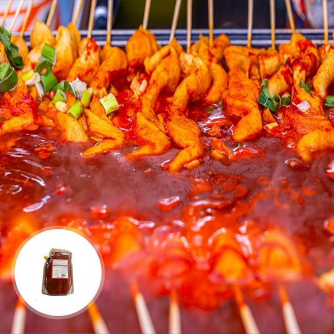 해물맛 빨간 매운 오뎅 국물 오뎅탕 소스 어묵탕 육수 1kg, 본품 1세트, 1개