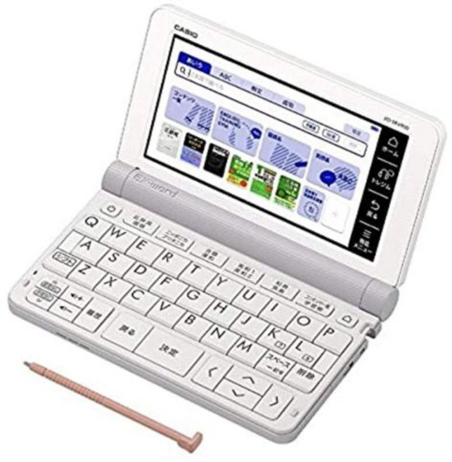 카시오 전자사전 고등학생 (영어 강화) 모델 (화이트) 2019년 봄 모델 CASIO EX-word XD-SR4900-WE