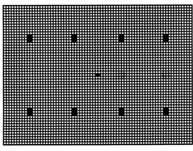 잘라쓰는 분갈이망 3개 화분깔망 배수망 거름망 직사각 36x26.5cm