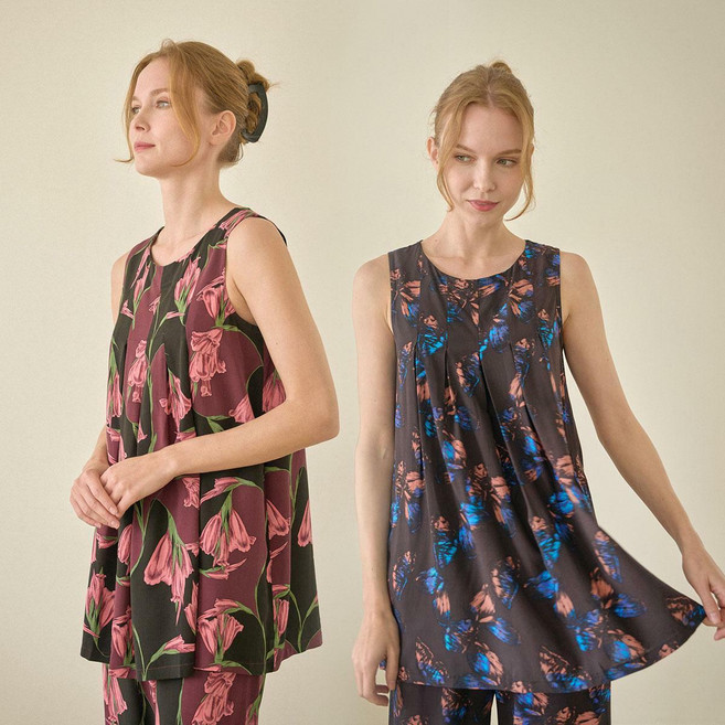 라페어 인견100 핀턱 셋업 2세트