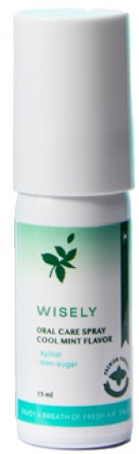 와이즐리 허브향 구취제거 구강 스프레이, 1개, 15ml