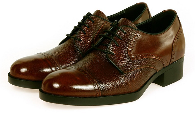 키높이6cm 천연소가죽 & 에어 & 우레탄솔 & 국내제작 남성 옥스퍼드 남자구두 해피슈즈 SP-50-01-2