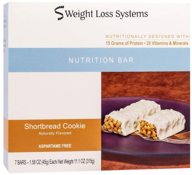 웨이트로스시스템즈 프로틴바 크리스피쇼트브레드 7개입, 1g