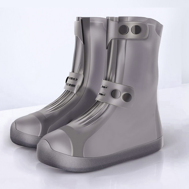 레인부츠커버 남녀공용 미끄럼 방지 방수화커버 하이탑 레인부츠
