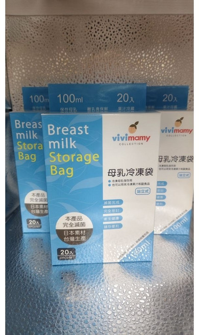 vivimamy 母乳冷凍袋 站立式, 1個