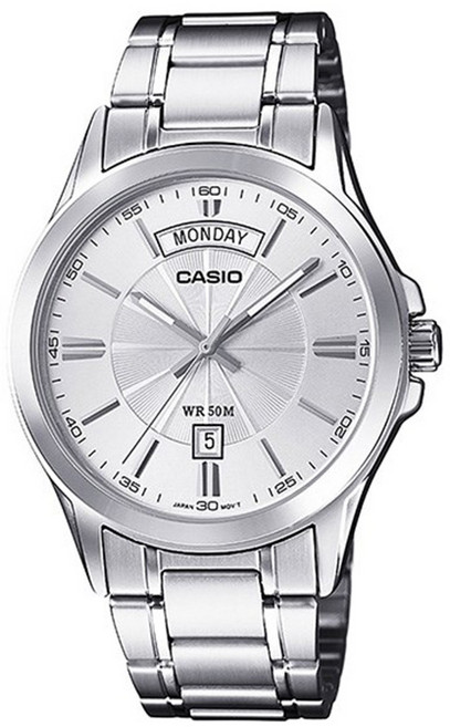 카시오 남성용 메탈 시계 MTP-1381D