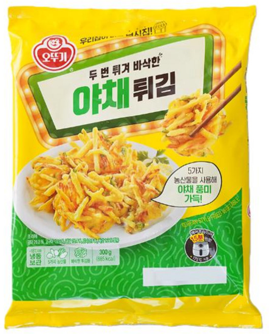 오뚜기 야채튀김_냉장 300g 맛집 캠핑음식, 2개