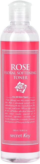 Secret Key 플로랄 소프닝 토너 로즈 248ml(8.38fl oz) Key (시크릿 키), 1개 - 쿠팡