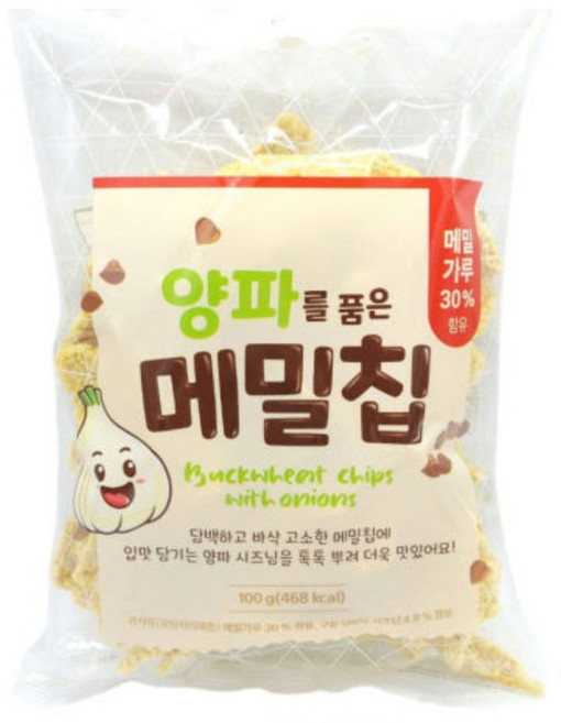 싱싱 양파를 품은 메밀칩 100g, 10개